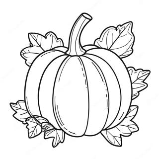 Fall Pumpkin Coloring Page 99057-37756