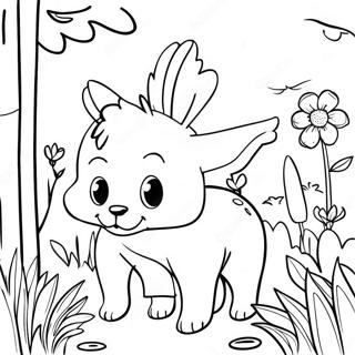 Banban Chapter 4 Garten Of Banban Coloring Pages