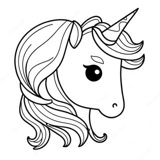 Unicorn Girl Coloring Pages