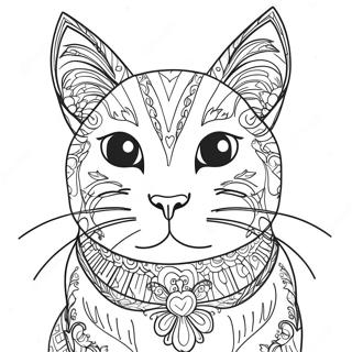 Black Cat Coloring Pages