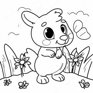 First Day Of Spring Coloring Pages