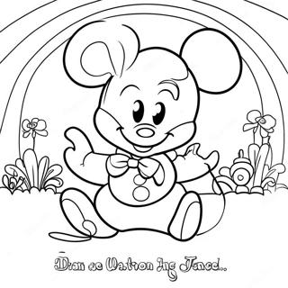 Magical Disney Quote Coloring Page 99368 37997