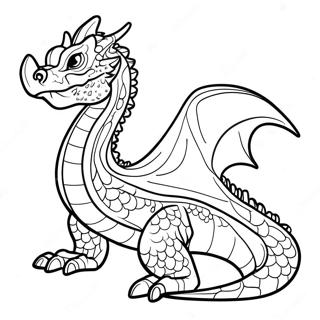 Water Dragon Coloring Pages