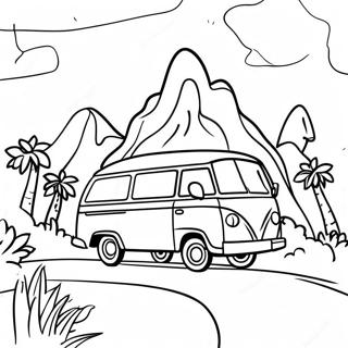 Road Trip Adventure Coloring Page 99470-38074