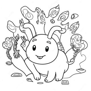 Wiggles Coloring Pages