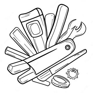 Tools Coloring Pages