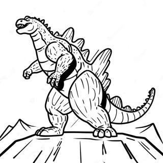 Godzilla 2021 Coloring Page 99675-38427