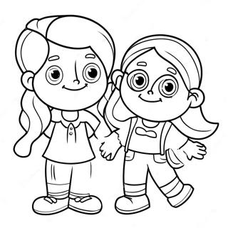 First Grade Sight Word Coloring Pages