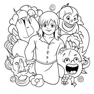 Seven Deadly Sins Coloring Pages