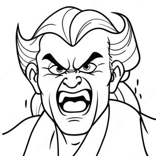 Angry Wrath Coloring Page 99805-38529