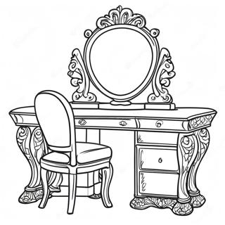 Proud Vanity Coloring Page 99808-38541