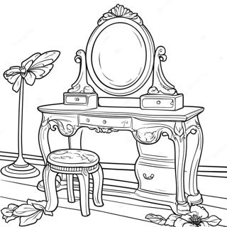 Proud Vanity Coloring Page 99808 38543