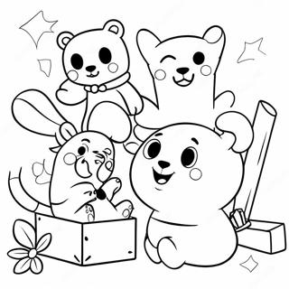 Boxy Boo With Friends Coloring Page 99833-38558