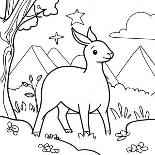 Psalm 23 Coloring Page 99933-38627